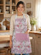 Küchenschürze Rosa 90x60cm GSPK6090W2416-PH001 1Stück