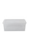 AGC Kunststoff Aufbewahrungsbox mit Deckel Transparent 8Es 1Stück