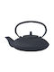 Ready Cast Iron Black Teapot with Filter 700ml