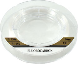 Tpster Πετονια Ψαρεματος Fluorocarbon 0.33mm Max11.5kg 50m 27512
