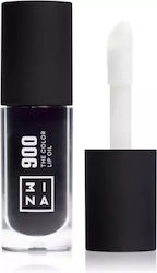 Овлажняващо масло за устни 3ina Color Lip Oil нюанс 900 Jet Black Sheer обем 4 мл Овлажняващо масло за устни 3ina Color Lip Oil нюанс 900 Jet Black Sheer обем 4 мл