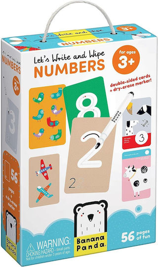 Banana Panda Κάρτες Lernspiel Buchstaben und Zahlen für 3+ Jahre alt Jahre