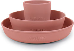 Filibabba Silicone Baby & Kids Feeding Set 3 Pieces