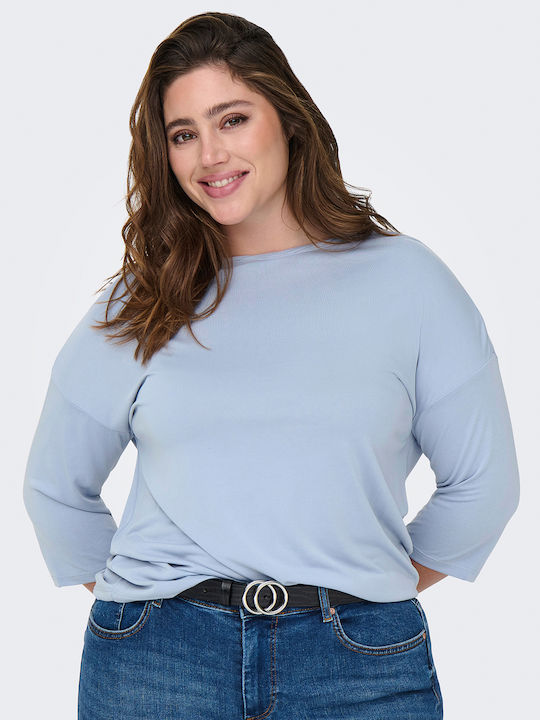 Γυναικεία Μπλούζα με Μανίκι 3/4 Soft Chambray