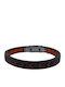 Herrenarmband aus Gummi Edelstahl Innendurchmesser 7 cm Tribute 0230270601