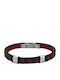 Herrenarmband aus Gummi Edelstahl Innendurchmesser 7 cm Tribute 0230270403
