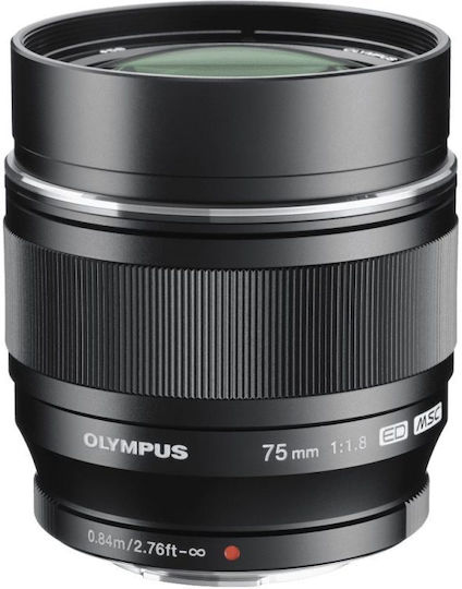 Olympus Φωτογραφικός Φακός Σταθερός για Micro Four Thirds (MFT) Mount Μαύρος