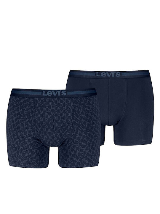 Basic Herren Boxershorts Blue Combo 2Packung