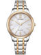 Citizen Damen Uhr mit Silber Metallarmband