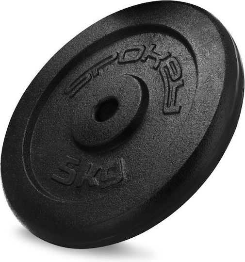 Spokey Sinis Set of Plates Metal 1 x 5kg Ø29mm