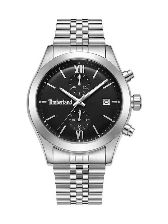 Timberland Ανδρικό Ρολόι 44mm Χρονογράφος Μπατα...