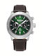 Timberland Raynham Men's Watch Chronograph Battery with Brown Leather Strap