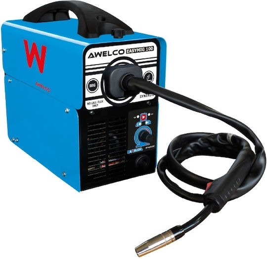 Awelco Easymig Ηλεκτροκόλληση Inverter MIG με Μέγιστο Ρεύμα Συγκόλλησης 100A