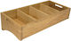 Inclined Wooden Utensil Holder