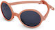 KiETLA Unbreakable Round Kids Sunglasses Pink For 2-4 Years