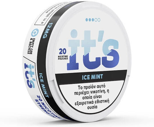 It`s Rips Pouches Νικοτίνης 12mg με Γεύση Ice Mint