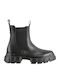 Leather Women's Chelsea Boots Black