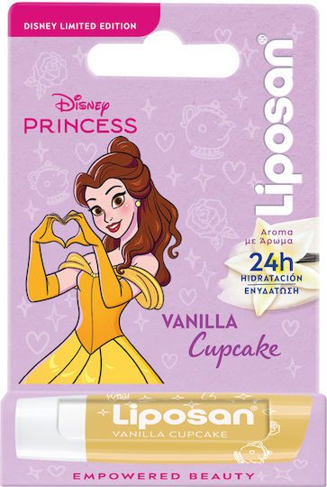 Liposan Disney Lip Balm for Kids Vanilla Cupcake Princess 4.8gr