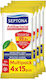 Septona Mild Hand Sanitizing Wipes 4x15pcs Lemon