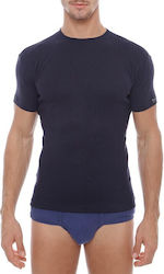Aslanis Home Men's Undershirt Short-sleeved BLUE Aslanis Home Men's Undershirt Short-sleeved BLUE