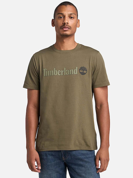 Timberland Kennebec River Lineares T-Shirt Khaki