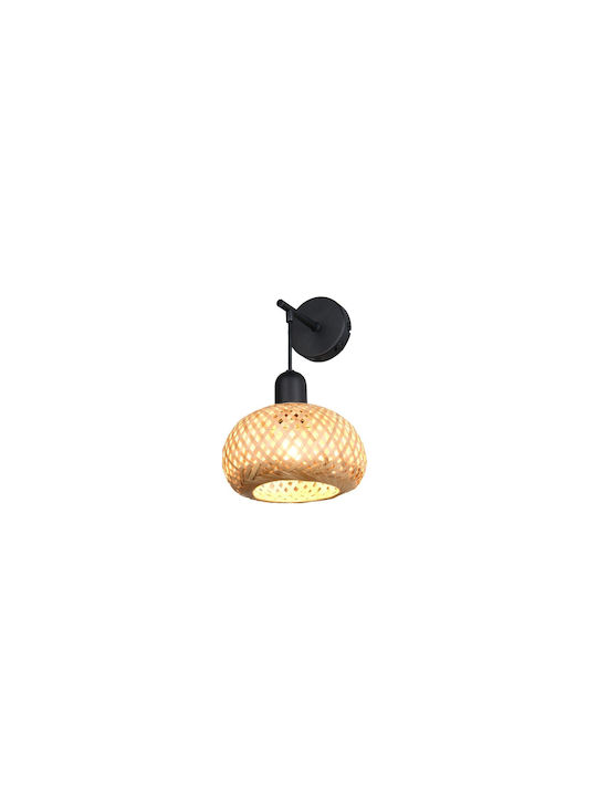 Trio Lighting Μοντέρνο Φωτιστικό Τοίχου Μαύρο
