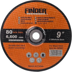 Finder 195645 Cutting Disc Metal Hole Diameter 230mm 1pcs