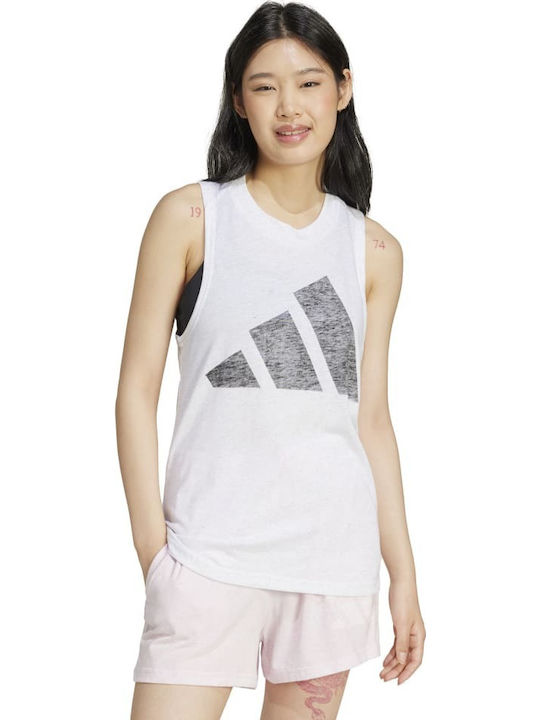 adidas Essentials Winners Women's Athletic Blouse White JG8714