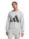 Big Logo French Terry Sweatshirt Grey