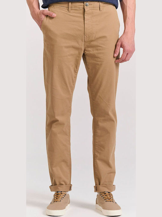 Funky Buddha Παντελόνι Chino Ελαστικό σε Κανονι...