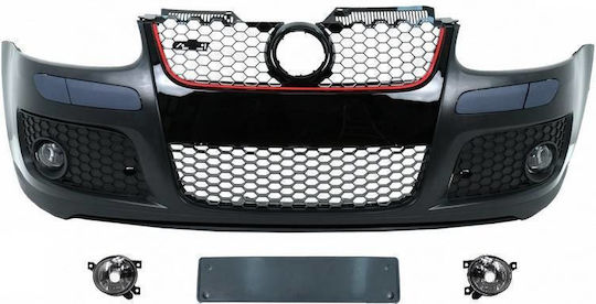 Μπροστινός Προφυλακτήρας Vw Golf V 5 03-08 Gti Look Μάσκα & Προβολείς Ομίχλης