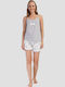 Vienetta Secret Set Pijamale pentru Femei Light Gray