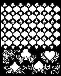 Thick Stencil Stamperia 20x25cm Master Magic Pl...