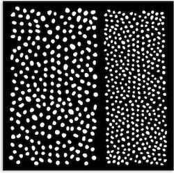 Stamperia Stencils Designs Dots Texture 12x12cm