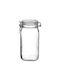 Bormioli Rocco Fido Set of 6pcs Jars General Use with Airtight Lid Glass Transparent 1500ml