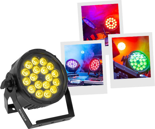Evolite Iparled 18x12w Αδιάβροχο Led Par 18x12w Rgbwa-uv Ip65 Αδιάβροχο Led Par 18x12w Rgbwa-uv Ip65