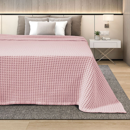 Adam Home Κουβέρτα Πικέ Μονή 170x240εκ. Lila