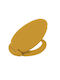 Evio Capri Gold Toilet Seat Cover