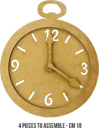 Decorative Designs Mdf Stamperia Pocket Watch 18cm