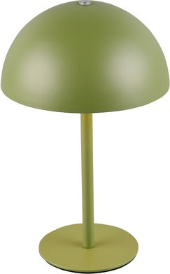 Trio Lighting Μεταλλικό Πορτατίφ LED με Πράσινο Καπέλο και Βάση