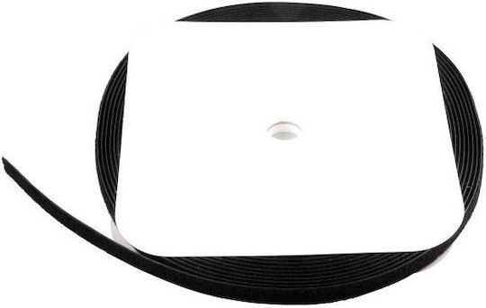 Δεματικά Καλωδίων Efb Velcro Tape 20mm Black 25 Meter Roll