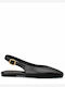 Γυναικείες Μπαλαρίνες Slingback σε Μαύρο Χρώμα