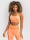 Women's Sports Bra without Padding Velvet Apricot