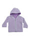 Kids Cardigan with Hood Lilac