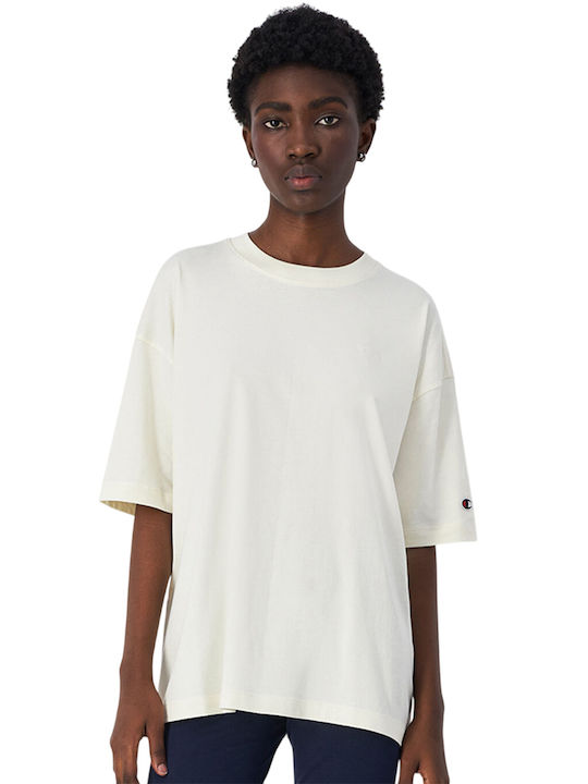 Champion Γυναικείο T-shirt Μπεζ