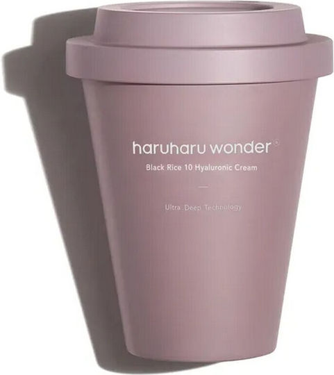 Haruharu Wonder Black Rice Нощен Крем За Лице За Хидратация, Против Стареене и Възстановяване с Хиалуронова Киселина и Ориз 90ml