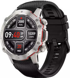 Kiano Watch Sport 49mm Ασημί Kiano Watch Sport 49mm Ασημί