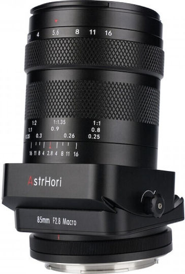 AstrHori Full Frame Camera Lens 85mm F/2.8 Macro / Tilt-Shift for Nikon Z Mount Black