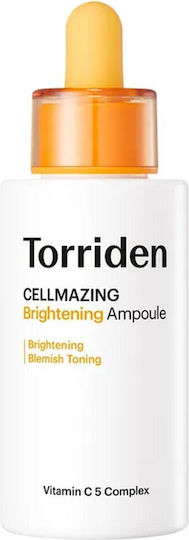 Torriden Cellmazing Soothing Ampoule Serum For Face With Vitamin C & Panthenol For Brightening & Dark Spots 30ml