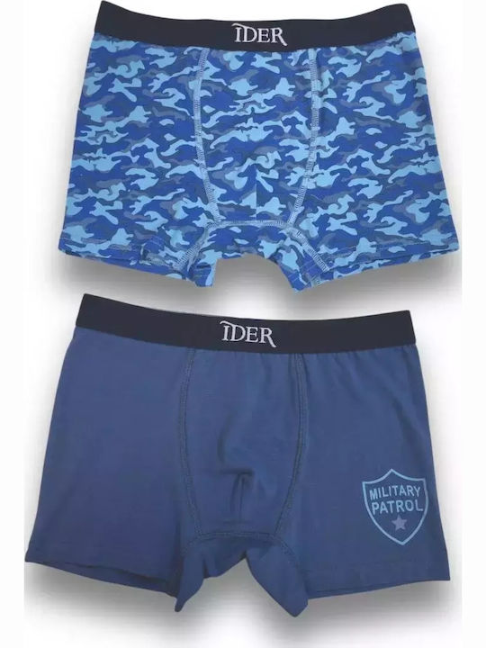 IDER Kinder-Set mit Boxershorts Blue 2Stück